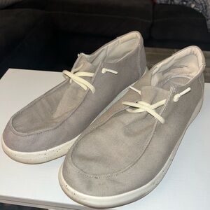 Womens Casual Canvas Shoes - Gray